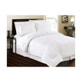 thumbnail image 1 of Manhattan Lights Embossed 8 Piece Bed in a Bag, [Queen, White], 1 of 1