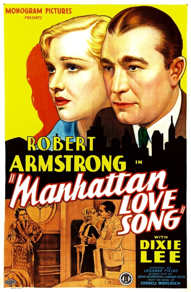 Manhattan Love Song U Canvas Art - (11 x 17)