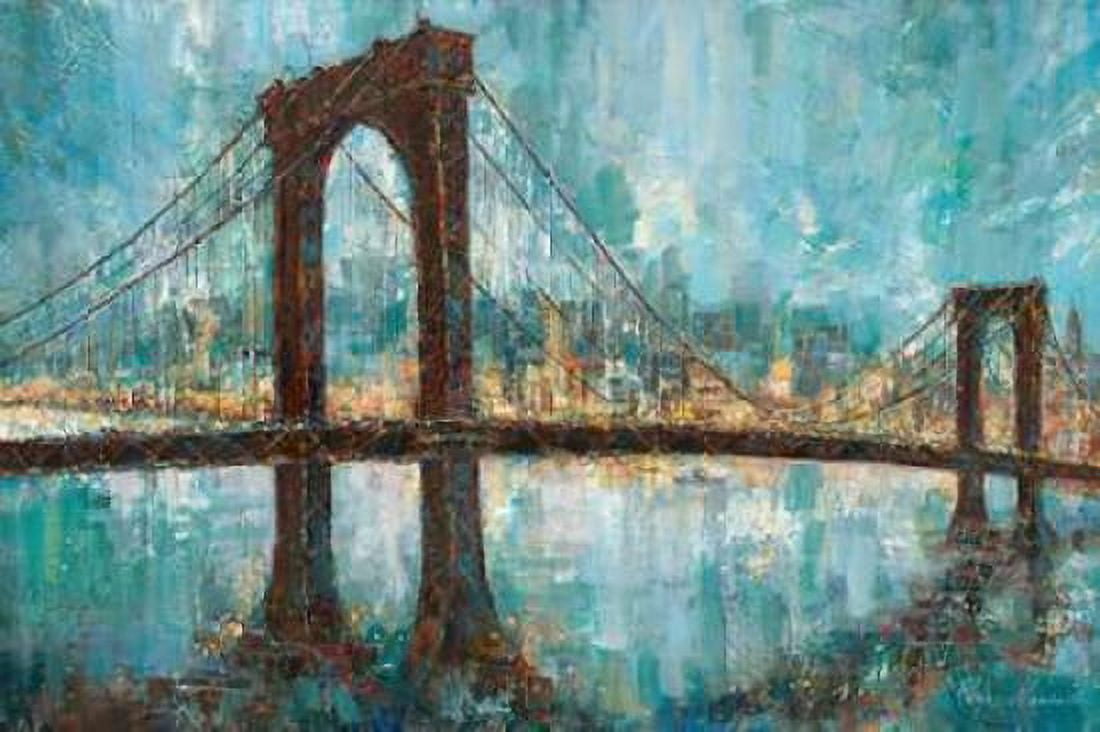 Manhattan Memories Canvas Art - Ruane Manning (24 x 36)