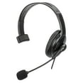 thumbnail image 1 of Mono Over-Ear Headset (USB), Reversible Microphone Boom (padded), Retail Box Packaging, In-Line Volume/Mute Control, Padded Ear Cushion, USB-A for both sound and mic use, cable 2m, Three Year, 1 of 2