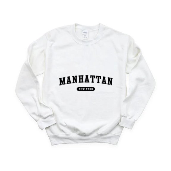Manhattan NY New York City Borough Local Pride Cool Art Sweatshirt, for men & women, up to size 5XL