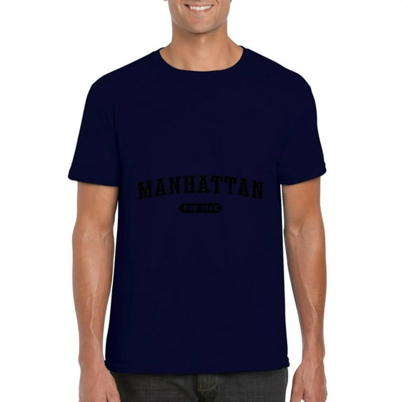 Manhattan NY New York City Borough Local Pride Cool Art T-Shirt, for men & women, up to size 5XL