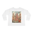 thumbnail image 1 of Manhattan New York Urban Wanderlust Toddler Long Sleeve Tee, 1 of 4