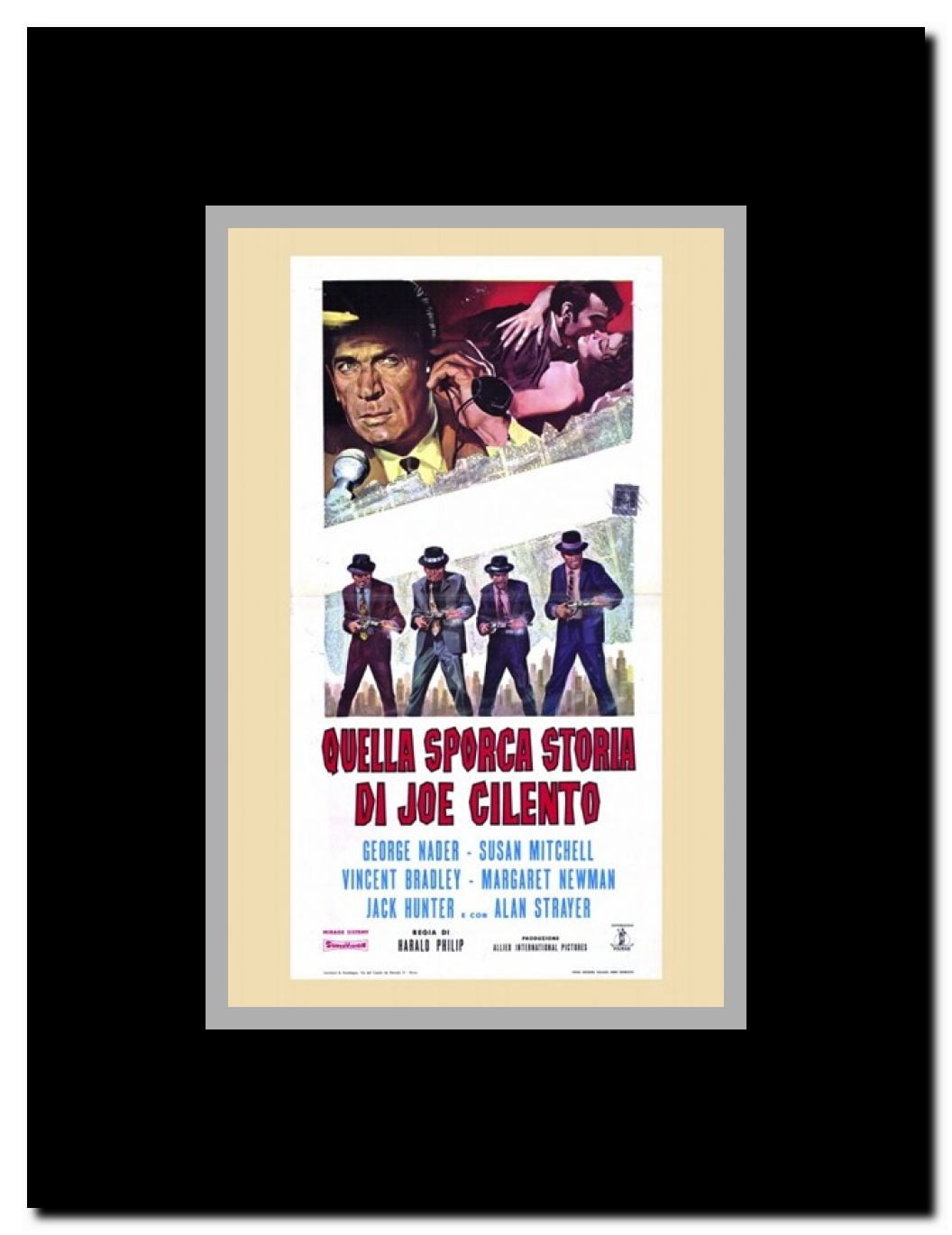 Manhattan Night of Murder Framed Movie Poster