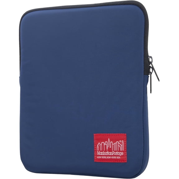 Manhattan Portage 8-10 inches Nylon iPad Case, Navy. Durable and protective sleeve for iPads, 8"-10" iPad sleeve.
