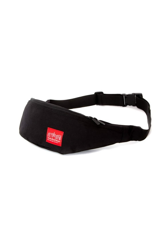 Brooklyn Bridge Waist Bag (BLK, men, women, water resistant, cross body, waist, buckle closure, 1000D)
