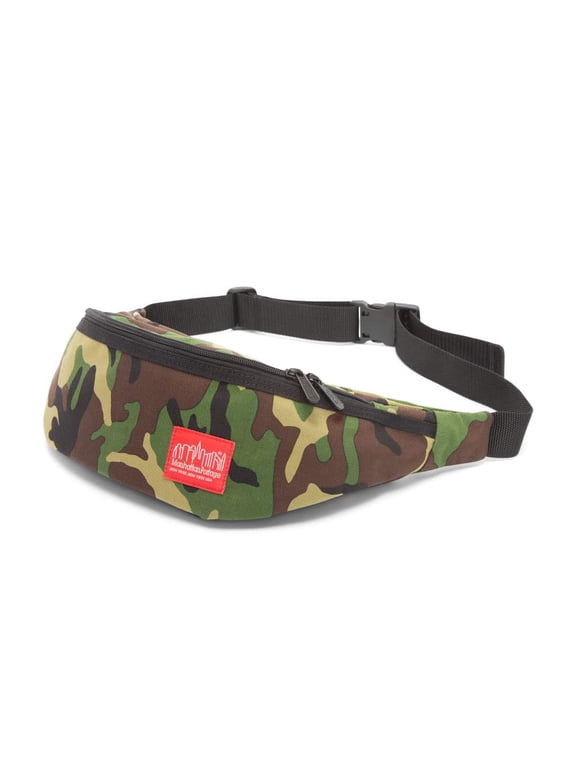 Brooklyn Bridge Waist Bag (CAM, men, women, water resistant, cross body, waist, buckle closure, 1000D)