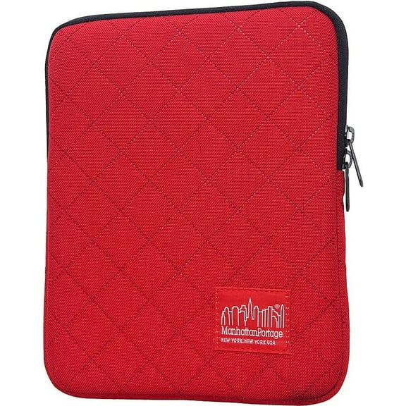Manhattan Portage Ipad Sleeve 8"-10" Quilt, Red, One Size