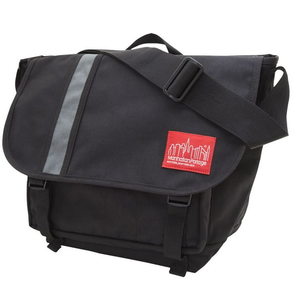 Manhattan Portage RED LABEL Dana's Messenger Bag Black/Grey