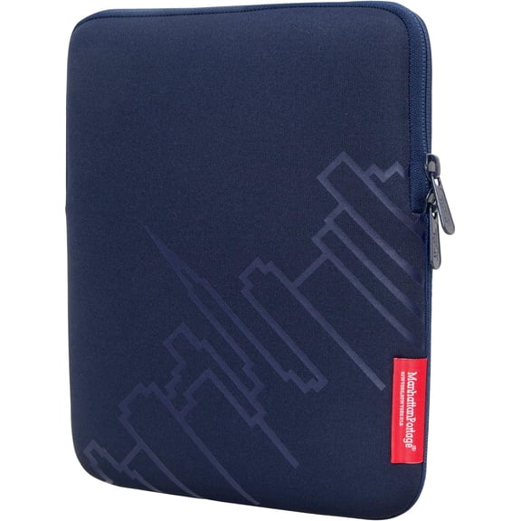 Manhattan Portage Skyline iPad Sleeve, 8-10", Navy