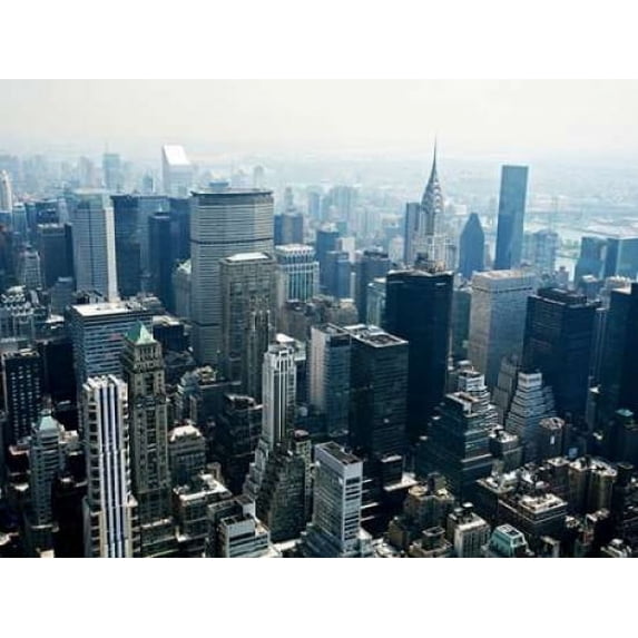 Manhattan Poster Print by PhotoINC Studio (9 x 12)