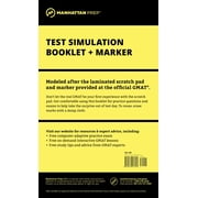 Manhattan Prep GMAT Prep Manhattan Prep GMAT Test Simulation Booklet Other