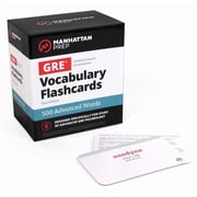 Manhattan Prep GRE Prep 500 Advanced Words GRE Vocabulary Flashcards Other