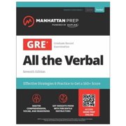 Manhattan Prep GRE Prep GRE All the Verbal, Paperback