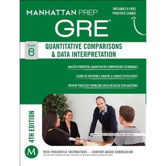 Pre-Owned GRE Quantitative Comparisons & Data Interpretation (Paperback) 1937707873 9781937707873