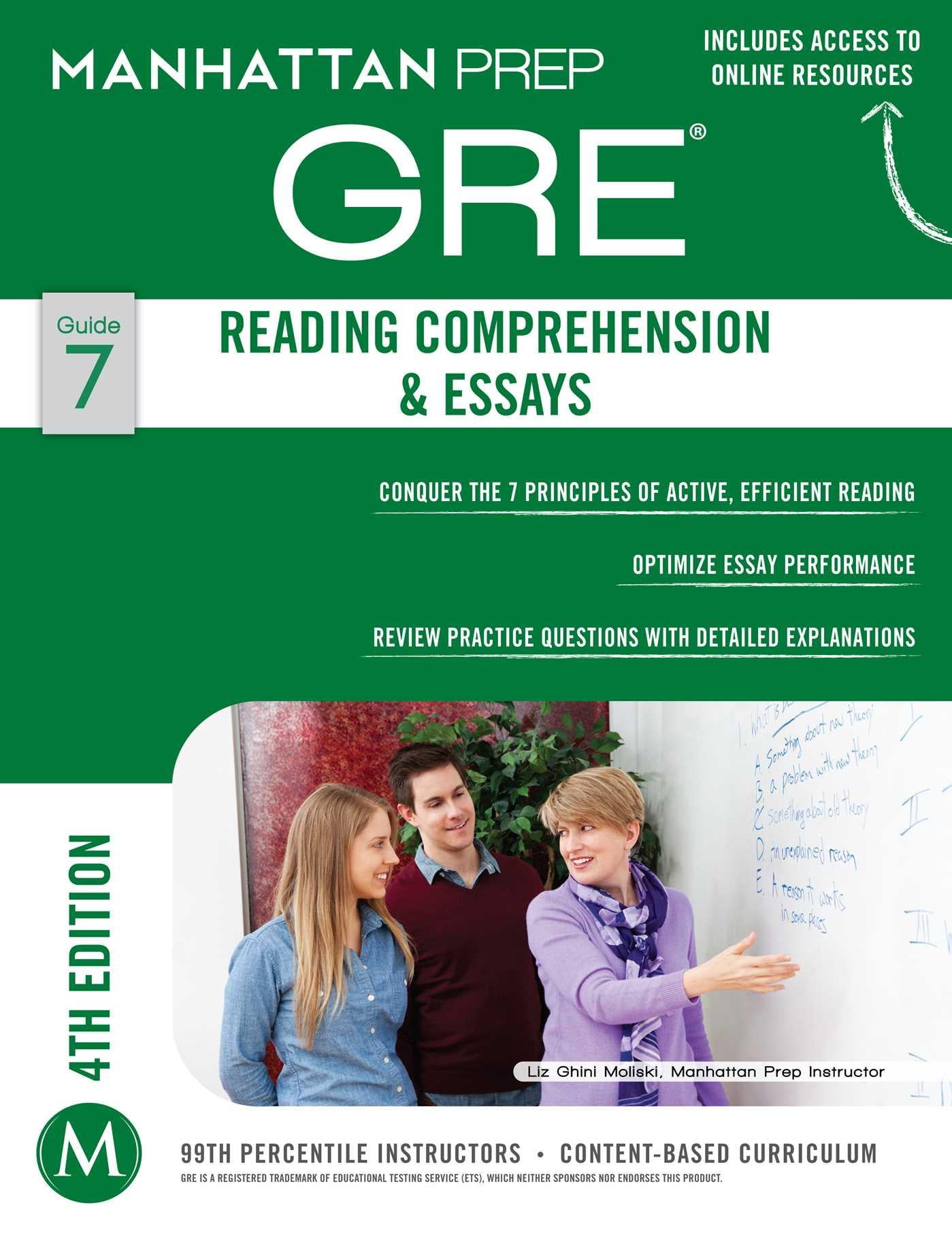 Manhattan Prep Strategy Guides: GRE Reading Comprehension & Essays ...
