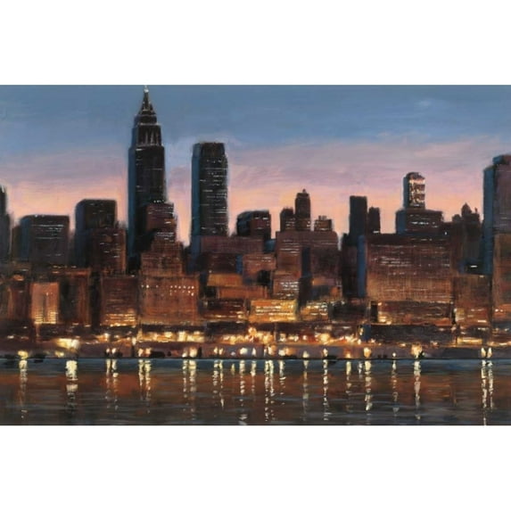 Manhattan Reflection Poster Print by James Wiens (24 x 36)