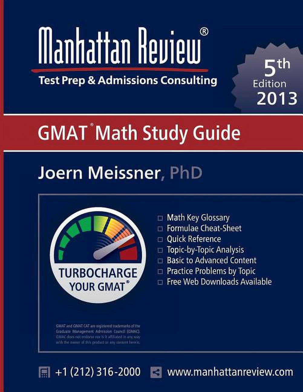 Manhattan Review GMAT Math Study Guide [5th Edition] (Paperback