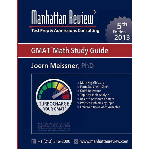 Manhattan Review GMAT Math Study Guide [5th Edition], (Paperback)