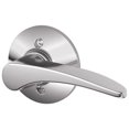 thumbnail image 1 of Manhattan Right Handed Lever Non-Turning Lock, Bright Chrome (F170 MNH 625 RH), 1 of 5
