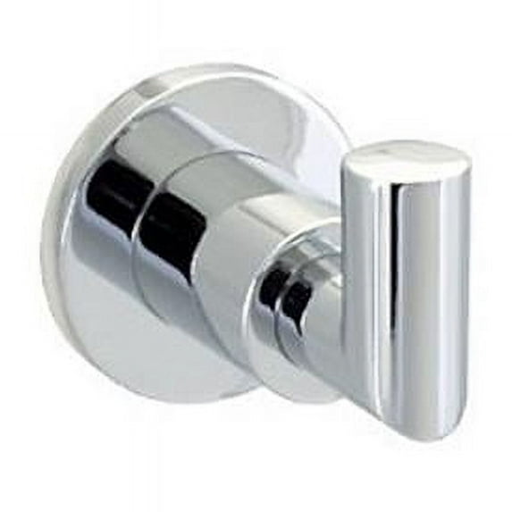 Manhattan Robe Hook, Polished Chrome