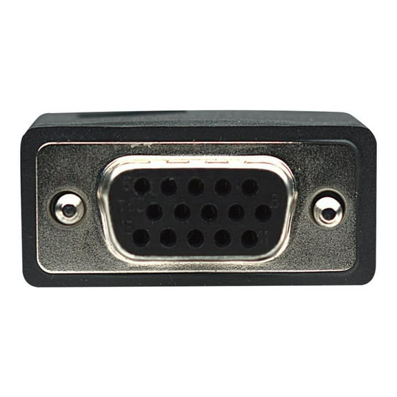 Manhattan SVGA Monitor Cable - HD15 Male / HD15 Male with Ferrite Cores, 6 ft., Black