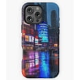thumbnail image 1 of Manhattan Skyline in Vivid Colors Phone Case for iPhone 16 15 14 13 12 11 Pro Max, 1 of 2