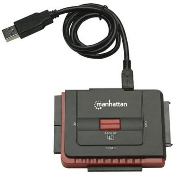 Manhattan - Strategic 3-in-1 With One-touch Backup, Compatible With All Types Of Hard Drives Up To 5.2