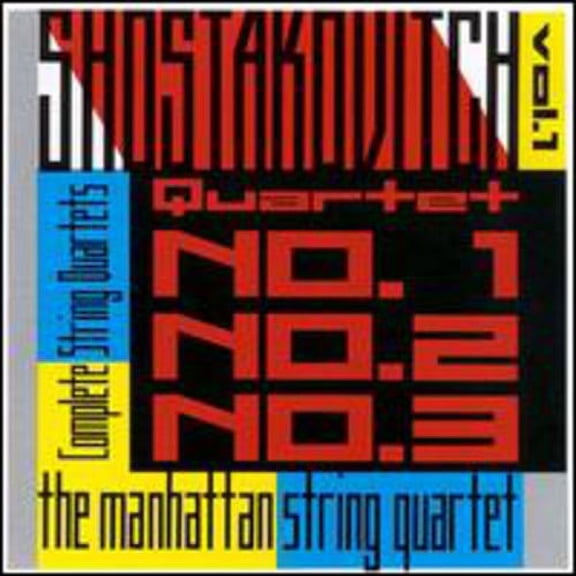 Manhattan String Quartet - Shostakovich, D. : String Quartets Vol. 1 - Classical - CD