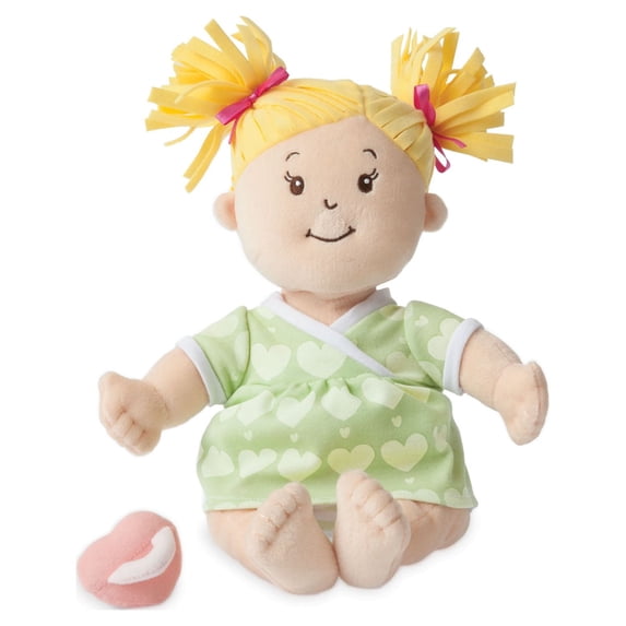 Manhattan Toy Baby Stella Blonde Soft First Baby Doll for Ages 1 Year and Up, 15"