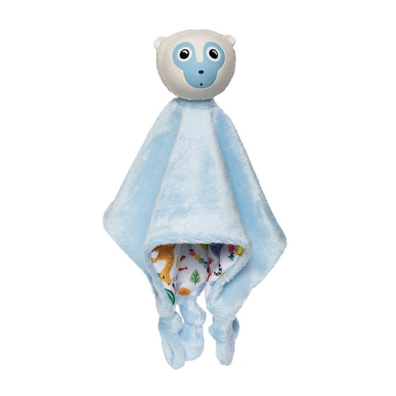 Manhattan Toy Fruity Paws Lemmy Lemur Baby Soothing Lovie with 100% Natural Rubber Head Teething Toy