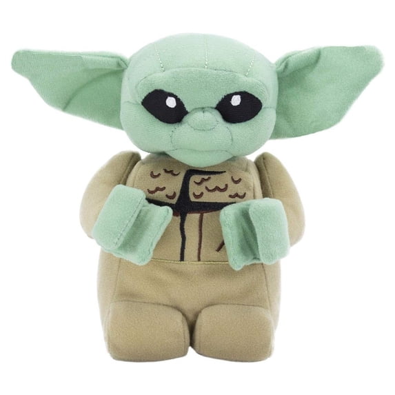 Manhattan Toy LEGO Star Wars The Child Plush Character, Soft Stuffed Grogu Toy with Embroidered Details, Collectible Plush for Kids and Fans, Approx. 6 in