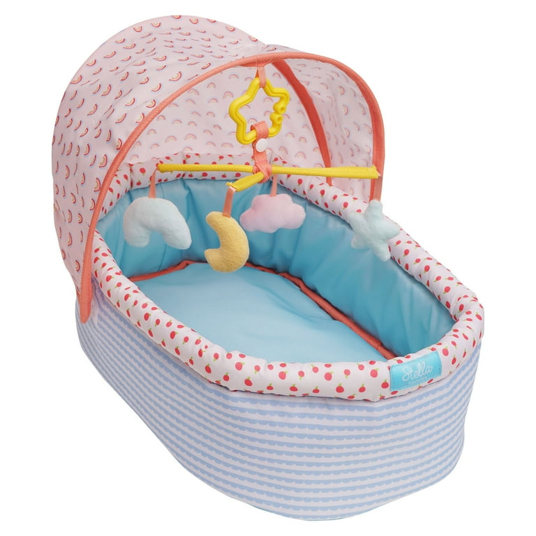 Modern 2 In 1 Doll Cradle, 2 Pieces, Mardel