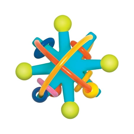 Manhattan Toy Stellar Rattle Baby Toy with BPA-free Teething Rings