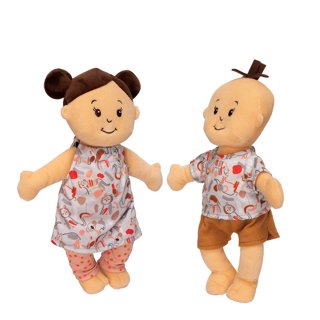 Manhattan Toy Wee Baby Stella Schlafanzug Für 30 Cm Babypuppen - 2-teilig Mit Klettverschluss