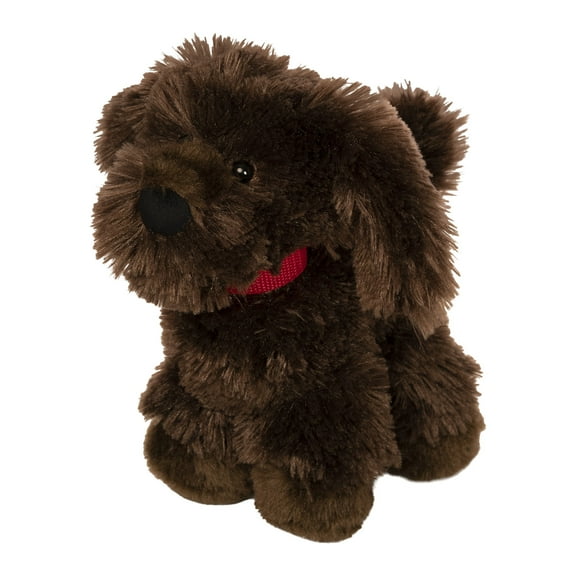 Manhattan Toy Woolies Brown 10" Stuffed Animal Plush Puppy Dog for Kids and Adults
