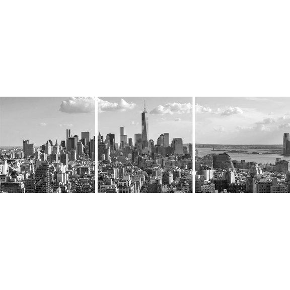 Manhattan Tryptich Poster Print - Richard Silver (36 x 12)