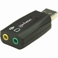 thumbnail image 1 of Manhattan USB-A to 3.5 mm Audio Adapter 150859, 1 of 8