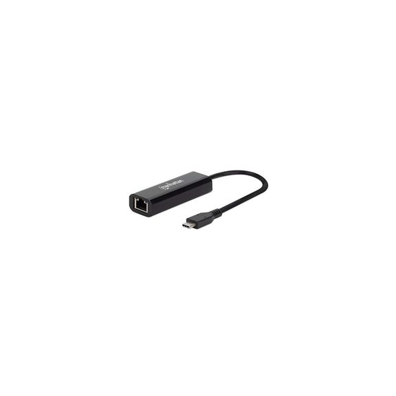 USB-C to 2.5GBASE-T Gigabit (10/100/1000 Mbps & 2.5 Gbps) RJ45 Network Adapter, Multi-Gigabit Ethernet, Black, Three Year Warranty, Equivalent to US2GC30
