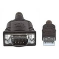 thumbnail image 1 of MANHATTAN 151849 USB to Serial Converter, Connects One Serial Device to a USB Port, Prolific PL-2303RA Chip, 1.8 m (6 ft.), 1 of 5