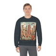 thumbnail image 1 of Manhattan Urban Wanderlust Unisex Heavy Blend Crewneck Sweatshirt, 1 of 9