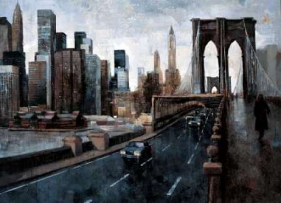 Manhattan Without You Canvas Art - Marti Bofarull (18 x 24)