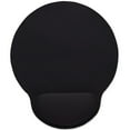 thumbnail image 1 of Manhattan Wrist-Rest Gel Mouse Pad, Black, 1 of 3