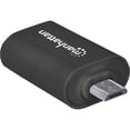 thumbnail image 1 of Manhattan Import Usb Mobile Otg Adapter, Micro Usb 2.0 To Usb 2.0 - 1 X Type A Female Usb - 1 X Male Micro Usb (406192), 1 of 7