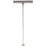 TOYMYTOY Rolling Door Hook Plated Silver Stainless Steel Easy to Use for Hanging