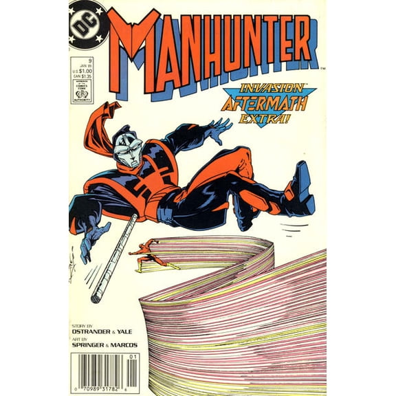 Manhunter (2nd Series) #9 (Newsstand) VF ; DC Comic Book