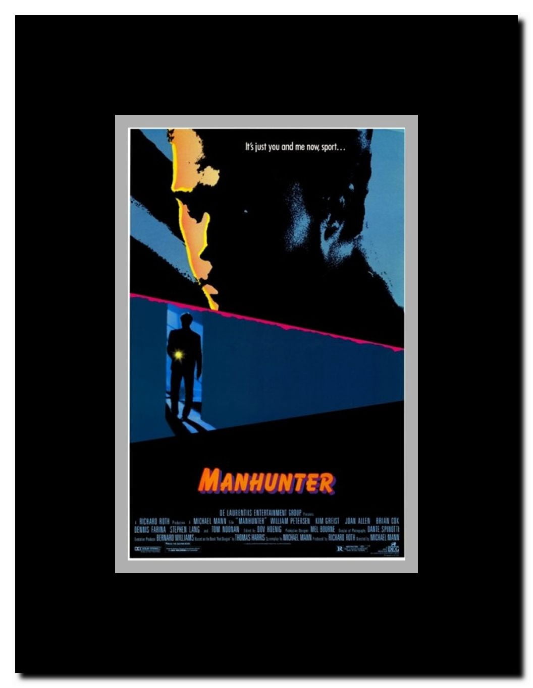 Manhunter Framed Movie Poster