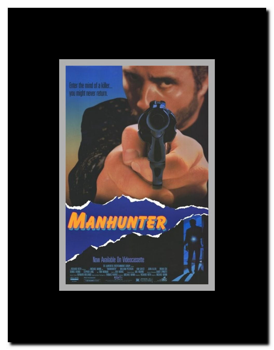 Manhunter Framed Movie Poster