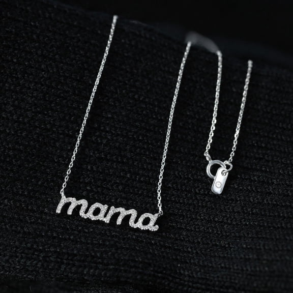 Mani Jewel - 14k Solid Gold Diamond Necklace (White), 0.21ct,G~H I1~I2, Prong,No fading, No allergies, Natural Diamond