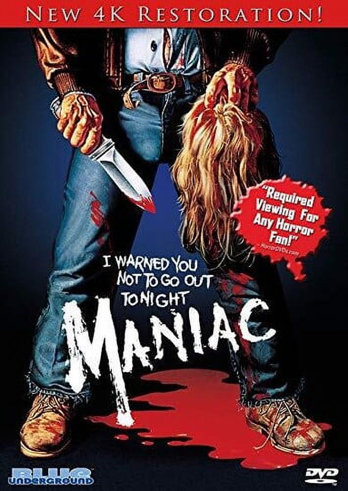 Maniac (4K Restoration) (DVD) - Walmart.com